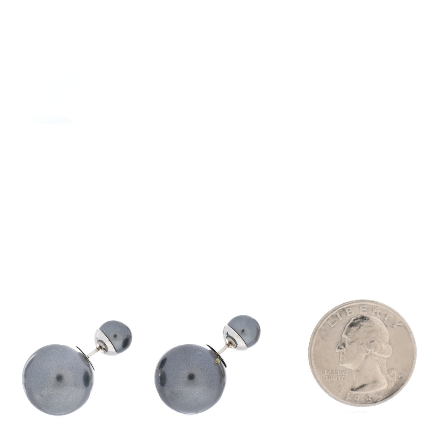 Mise En Dior Tribal Earrings Grey