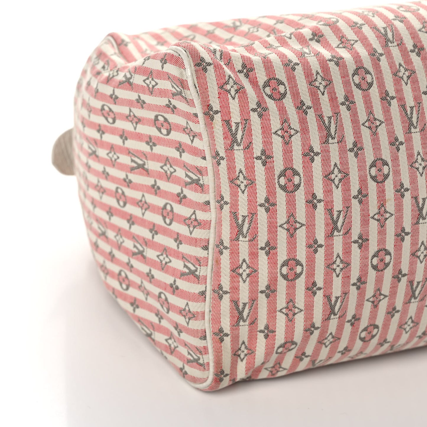 Mini Lin Croisette Speedy 30 Rouge