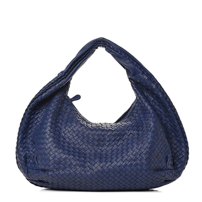 Bottega Veneta Nappa Intrecciato Large Belly Veneta Hobo Sapphire 1 of 11