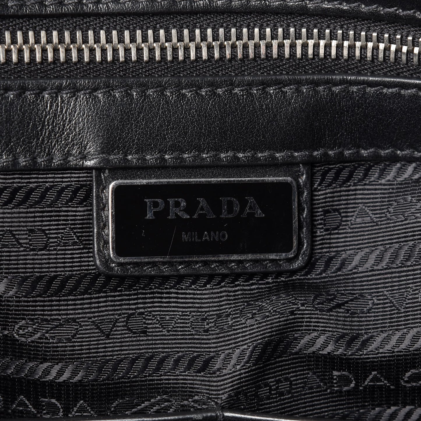 Saffiano Cuir Briefcase Black