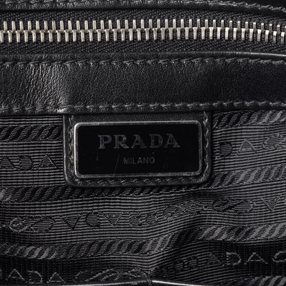 Prada Saffiano Cuir Briefcase Black 6 of 14