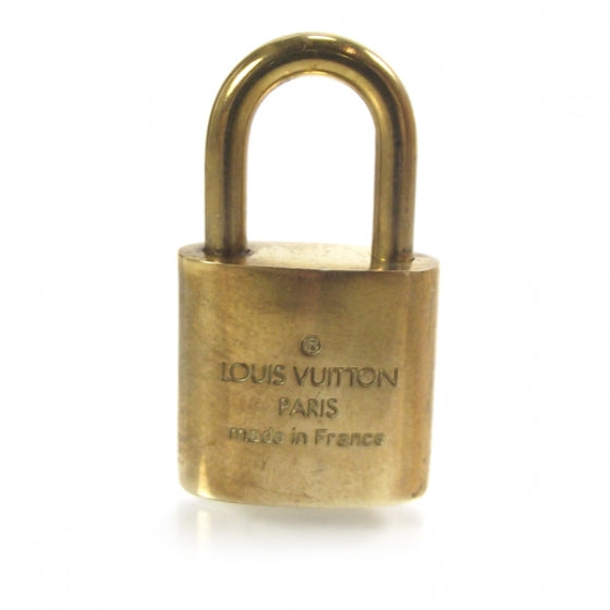 Louis Vuitton Brass Lock and Key Set #314 2 of 3