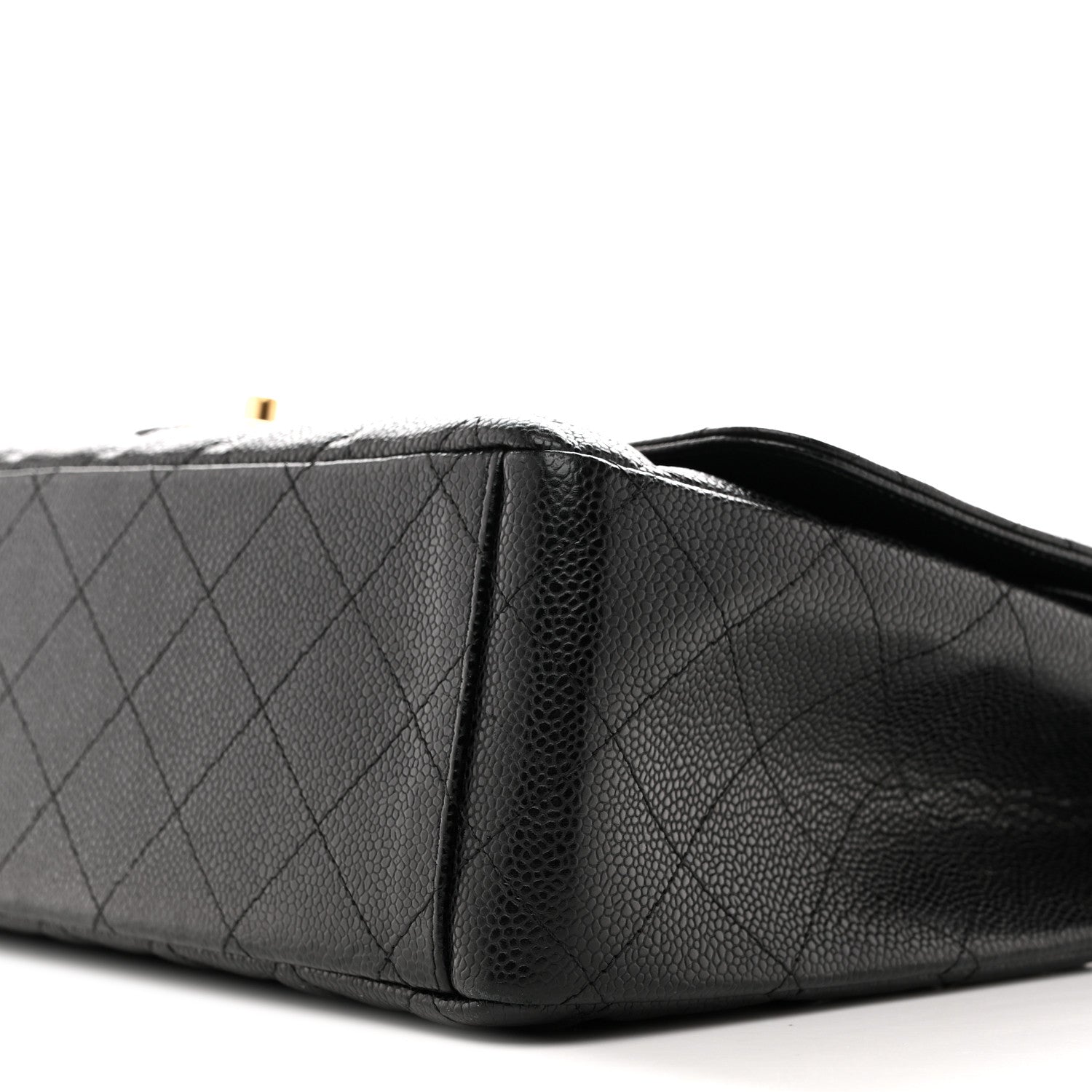 Chanel Caviar Quilted Maxi Double Flap Black 10 of 12