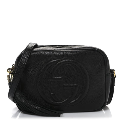Gucci Pebbled Calfskin Small Soho Disco Bag Black 1 of 11