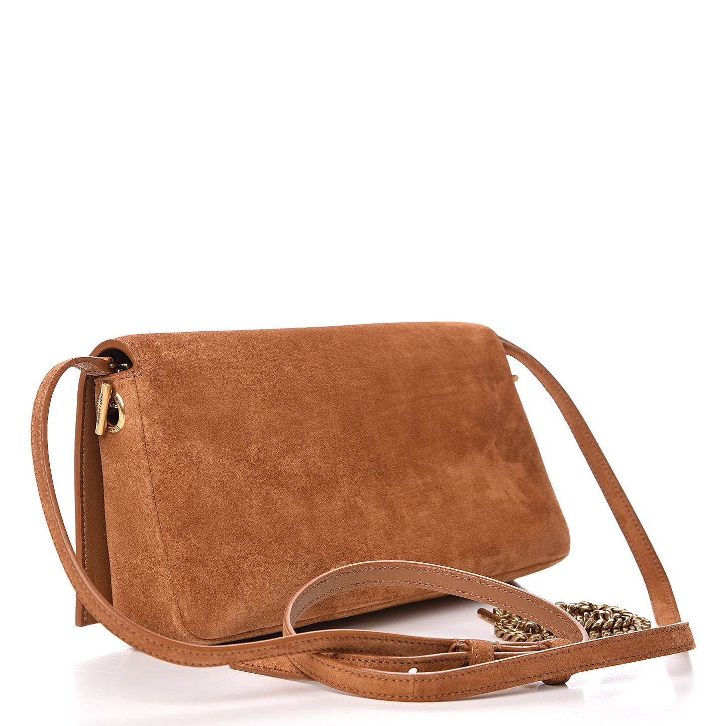 Suede Monogram Tassel Kate 99 Cinnamon