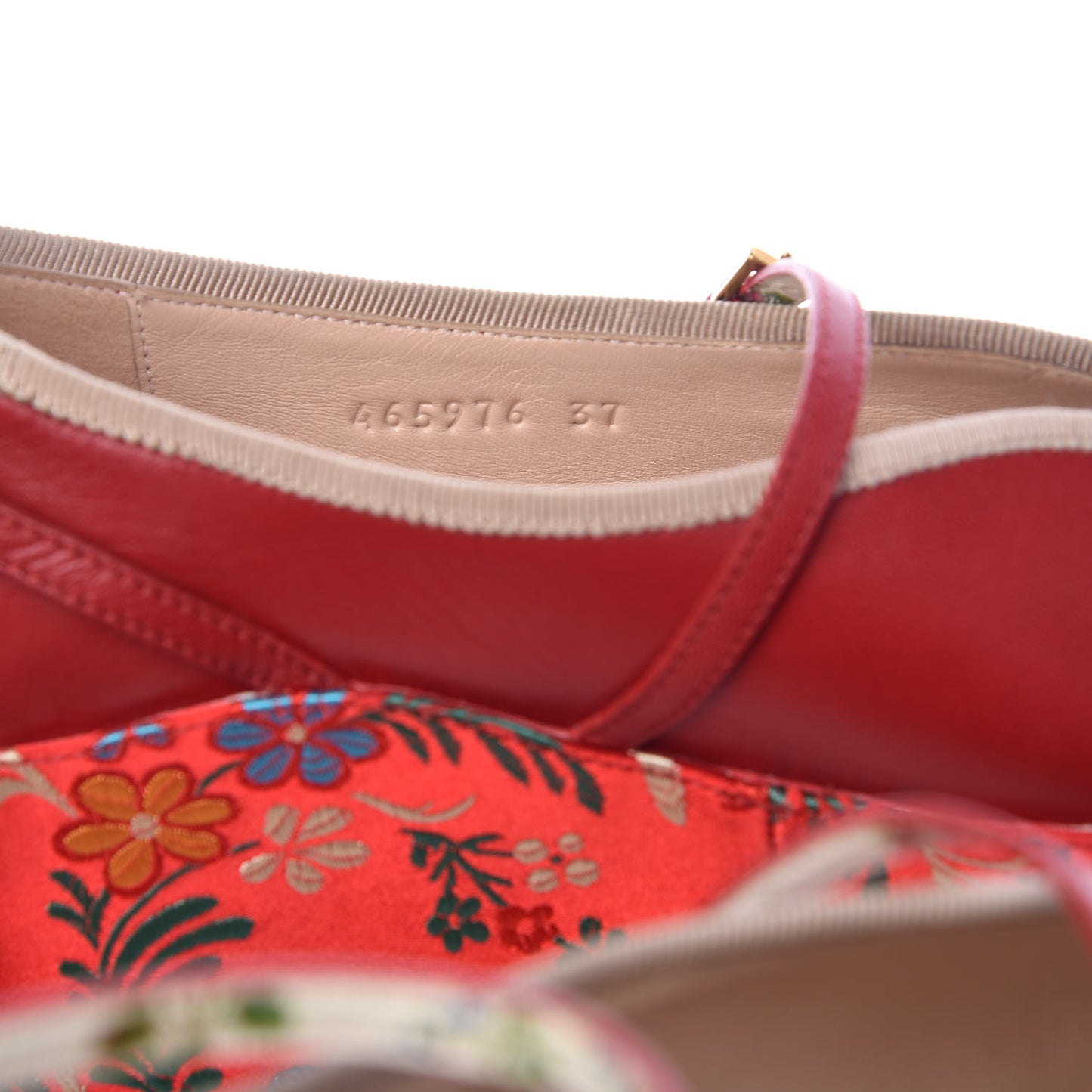 Malaga Kid Silk Hannelore Detachable Platform Slide 37 Hibiscus Red
