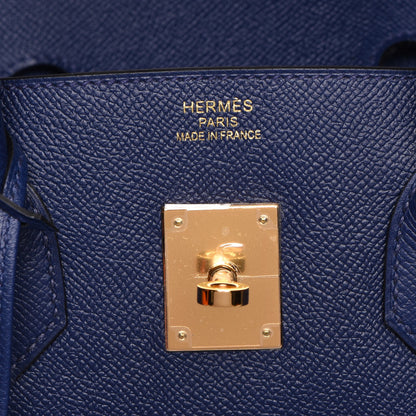 Hermes Epsom Birkin 35 Bleu Saphir 17 of 26