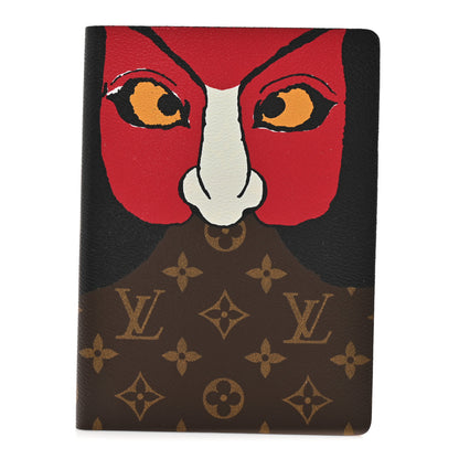 Louis Vuitton Monogram Kabuki Clemence Notebook 1 of 6
