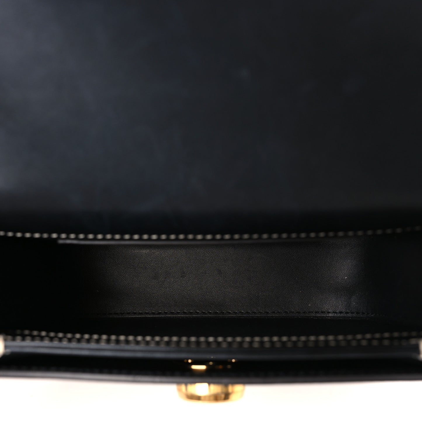 Calfskin Check Small Elizabeth Bag Brown