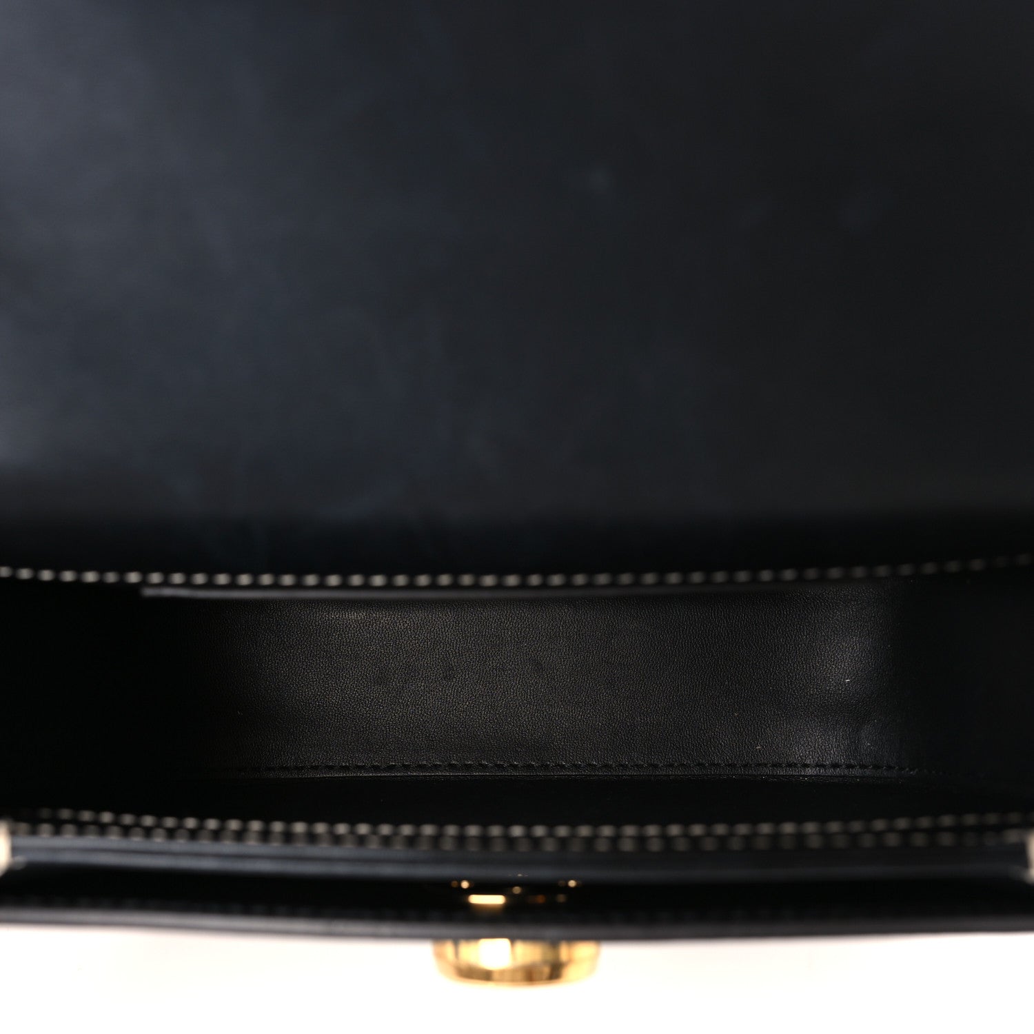 Burberry Calfskin Check Small Elizabeth Bag Brown 5 of 8