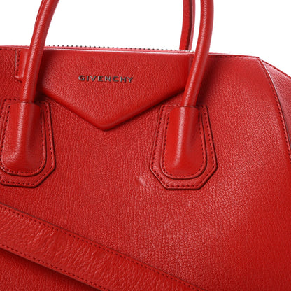 Givenchy Sugar Goatskin Medium Antigona Red 11 of 16