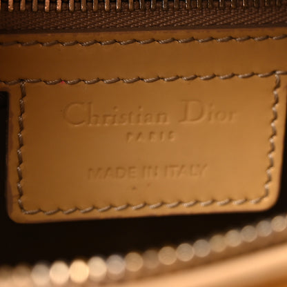 Christian Dior Patent Cannage Medium Lady Dior Beige 6 of 9