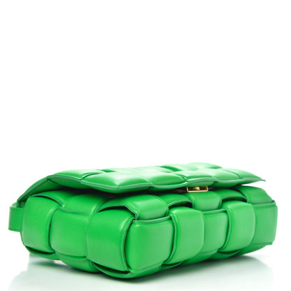 Bottega Veneta Nappa Maxi Intreccio Padded Cassette Crossbody Bag Grass 4 of 8