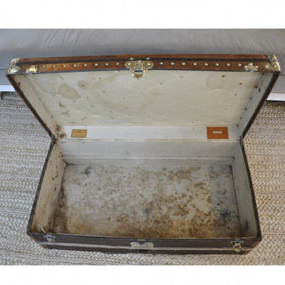 Louis Vuitton Antique Monogram Trunk 9 of 10