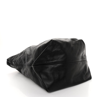 Saint Laurent Lambskin West Shopping Bag Black 5 of 10