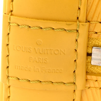 Louis Vuitton Epi Alma BB Citron 6 of 17