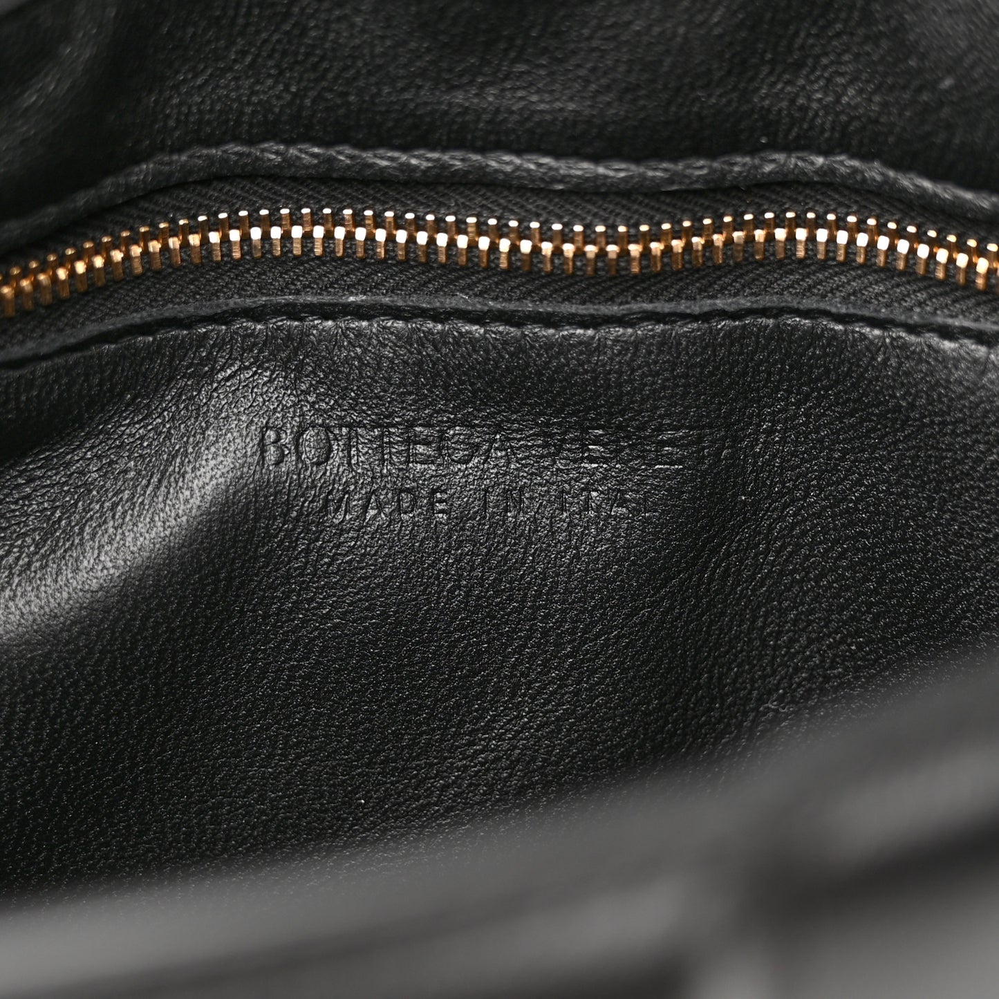 Nappa Maxi Intreccio Padded Cassette Crossbody Bag Black