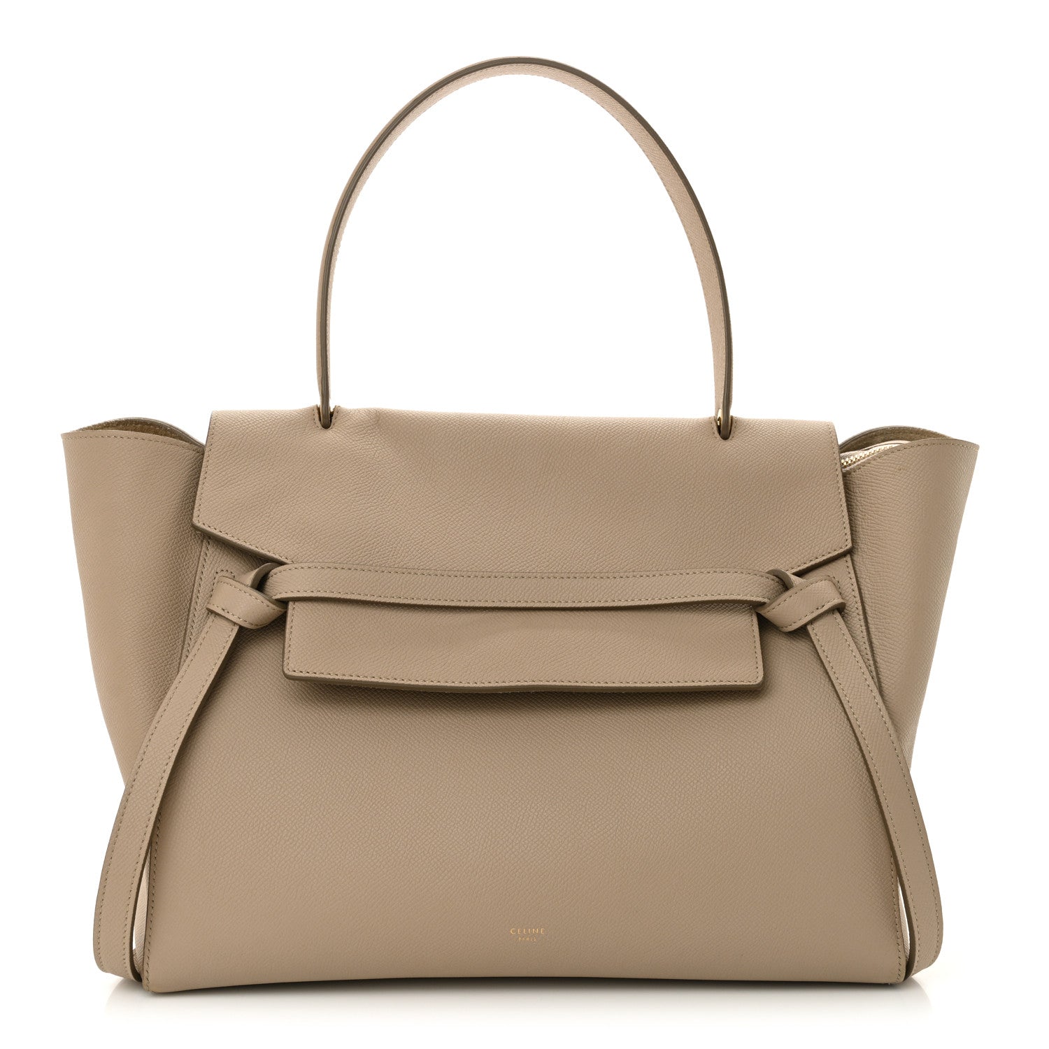 Celine Grained Calfskin Small Belt Bag Dune 1 of 15