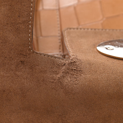 Mulberry Crocodile Embossed Bayswater Camel 11 of 12