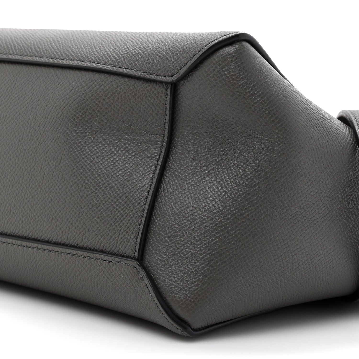 Celine Grained Calfskin Micro Belt Bag Grey 9 of 12