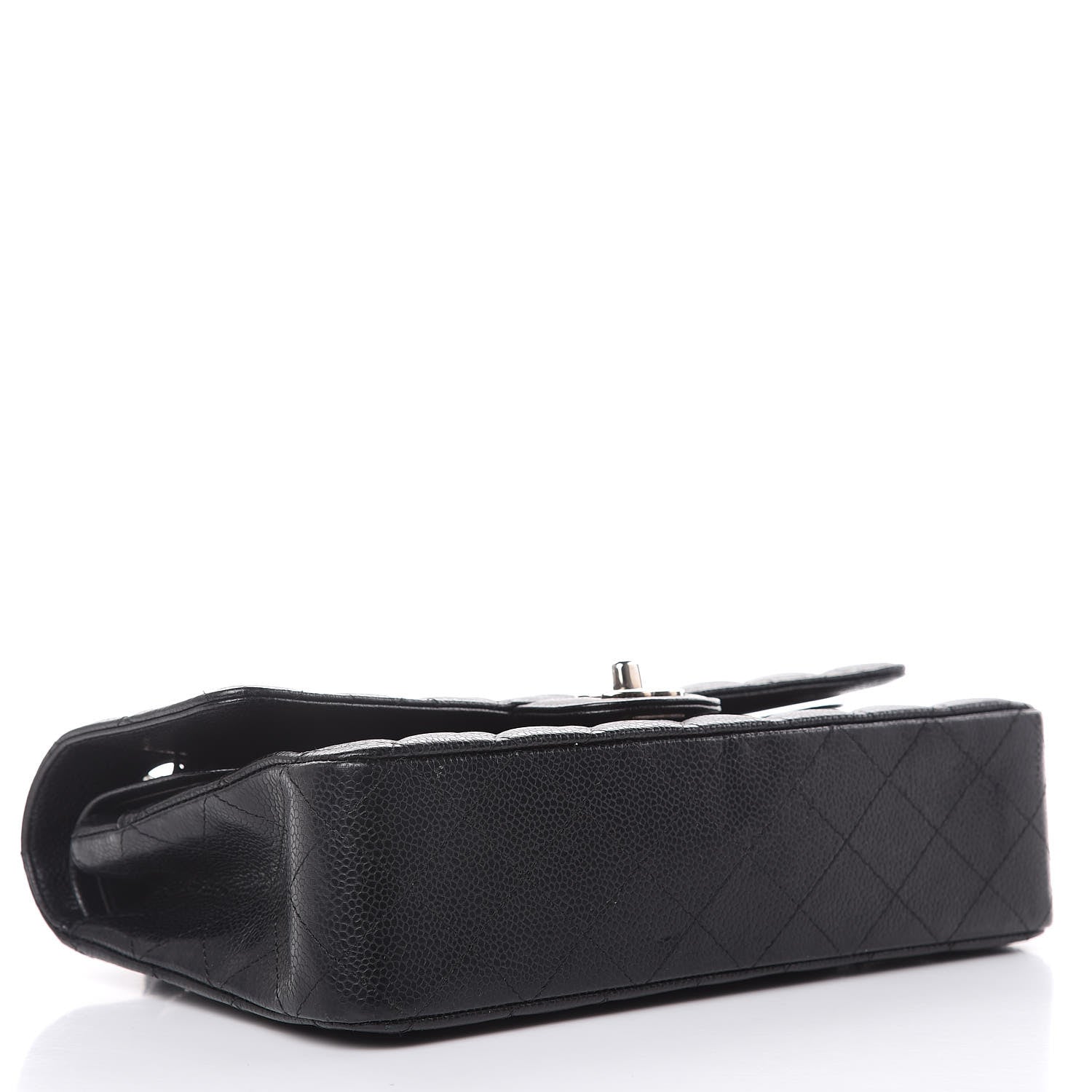 Chanel Caviar Quilted Medium Double Flap Black 4 of 14