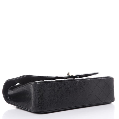 Chanel Caviar Quilted Medium Double Flap Black 4 of 14