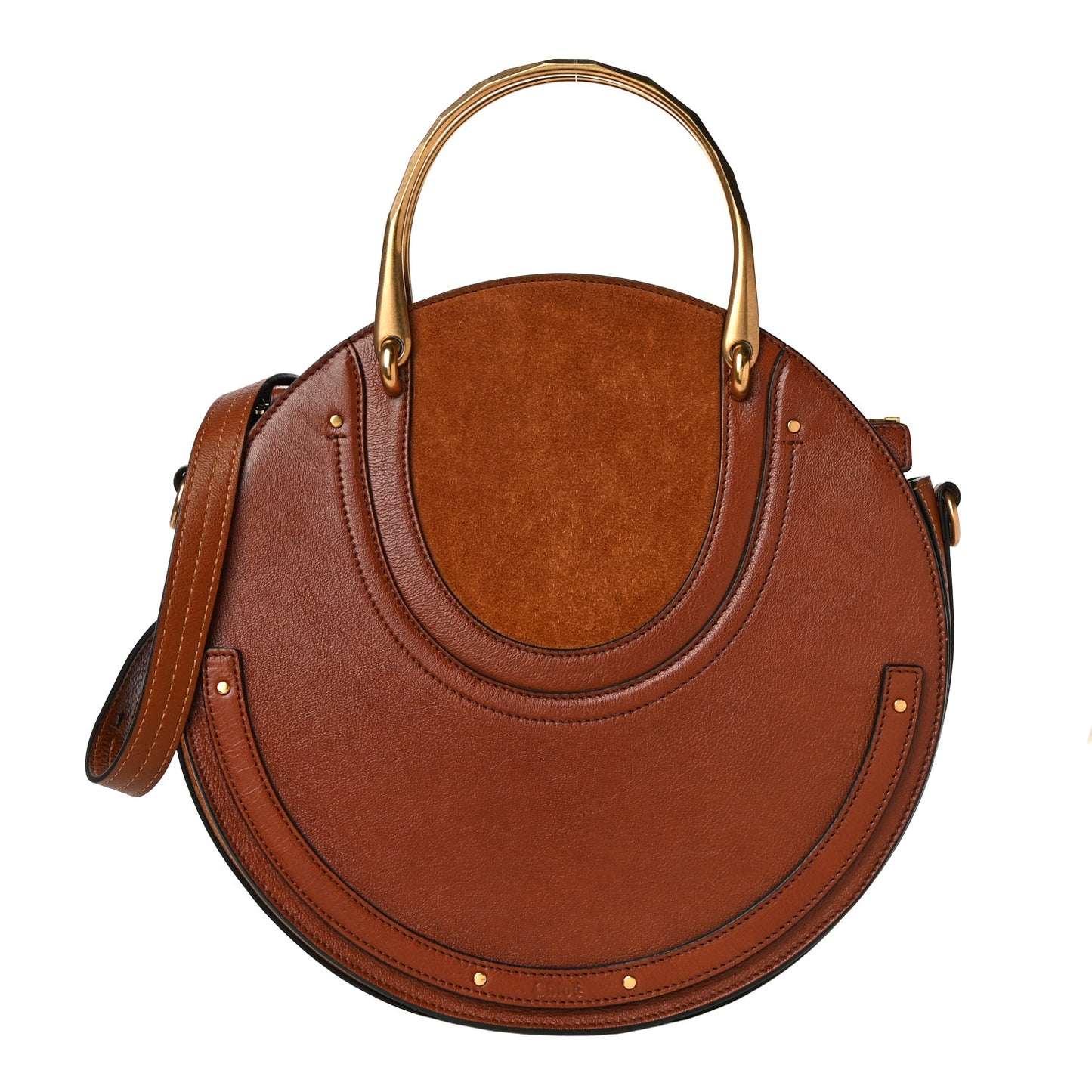 Calfskin Suede Medium Pixie Bag Saffron Red