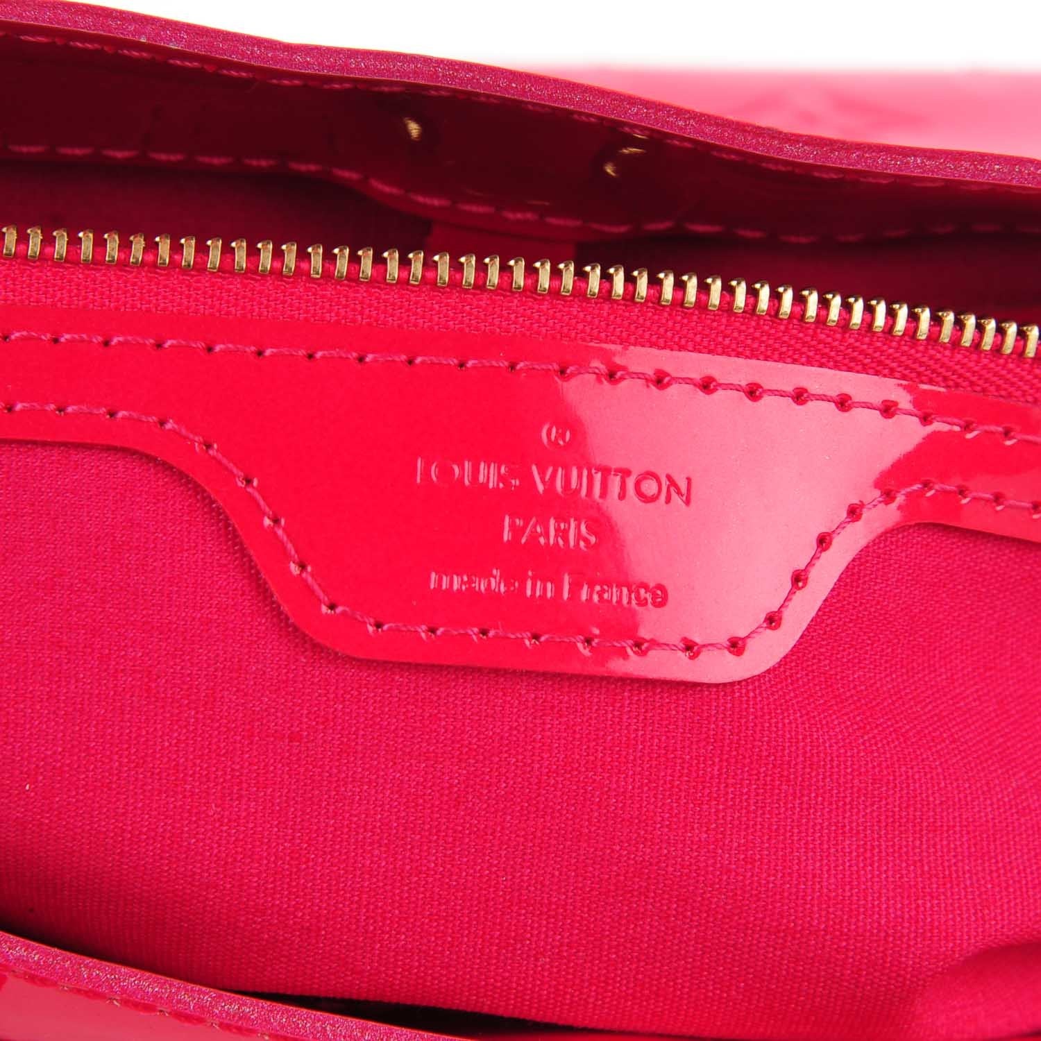 Louis Vuitton Vernis Wilshire PM Rose Pop 7 of 9