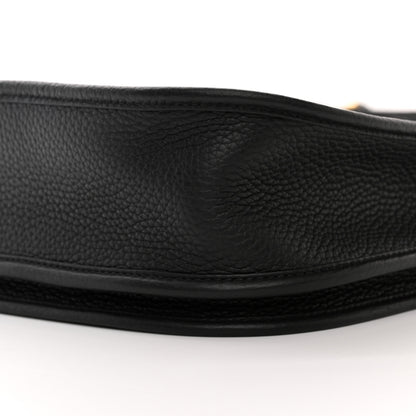 Hermes Taurillon Clemence Evelyne III PM Black 10 of 11