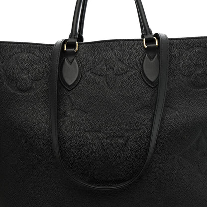 Louis Vuitton Empreinte Monogram Giant Onthego GM Black 7 of 14