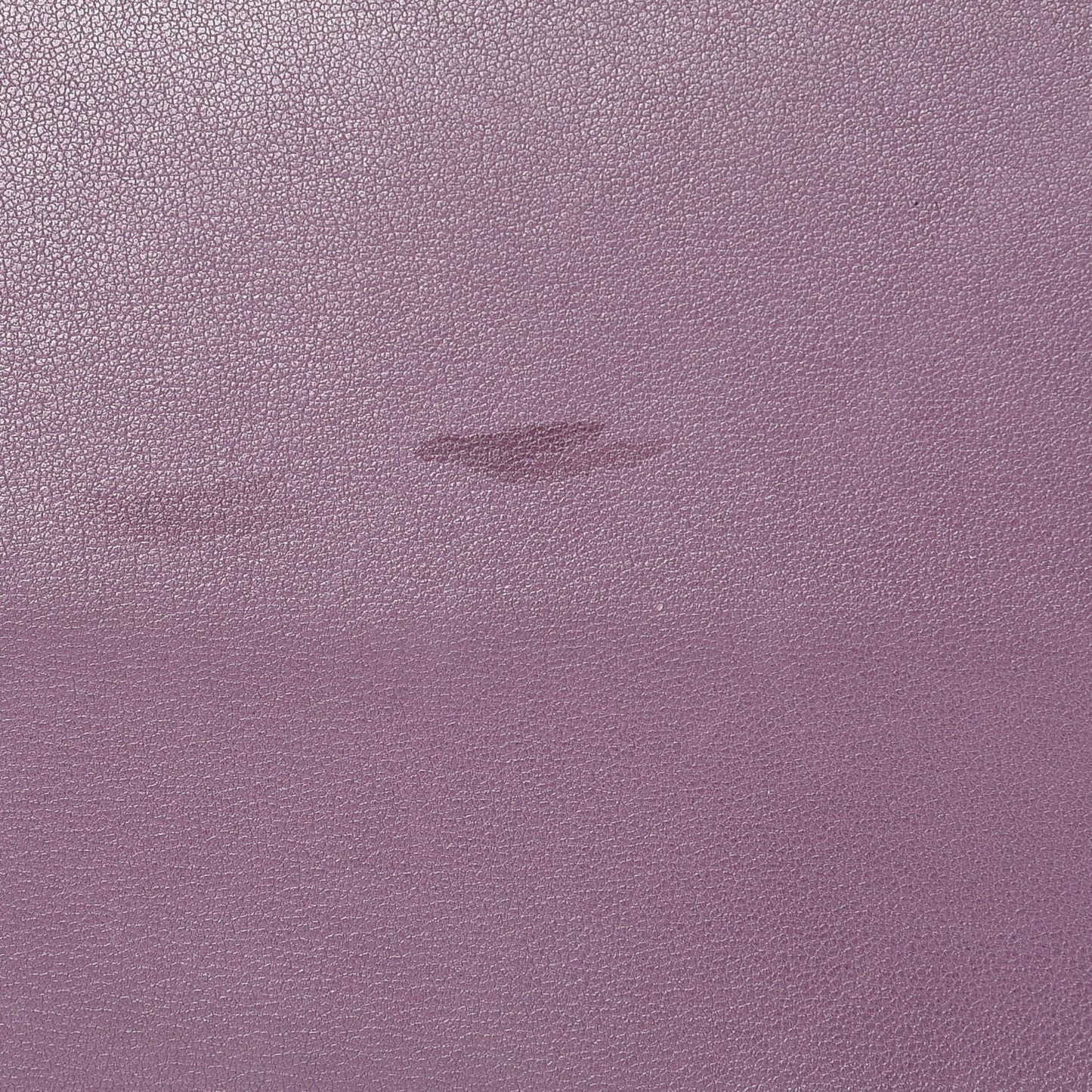 Lambskin Quilted Small Accordion Flap Light Purple