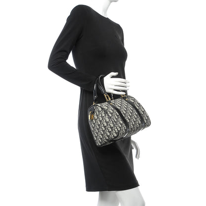 Christian Dior Monogram Boston Black 2 of 13