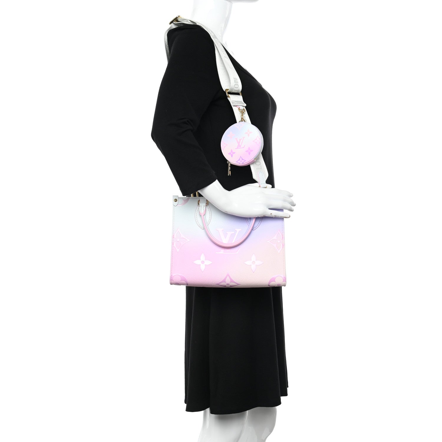 Louis Vuitton Monogram Giant Spring In The City Onthego PM Sunrise Pastel 2 of 10