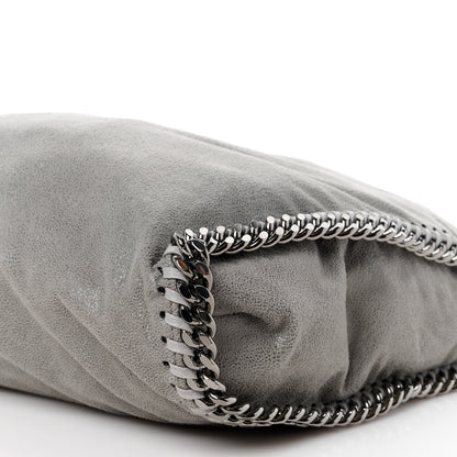 Stella McCartney STELLA MCCARTNEY Shaggy Deer Falabella Fold Over Tote Grey 12 of 12