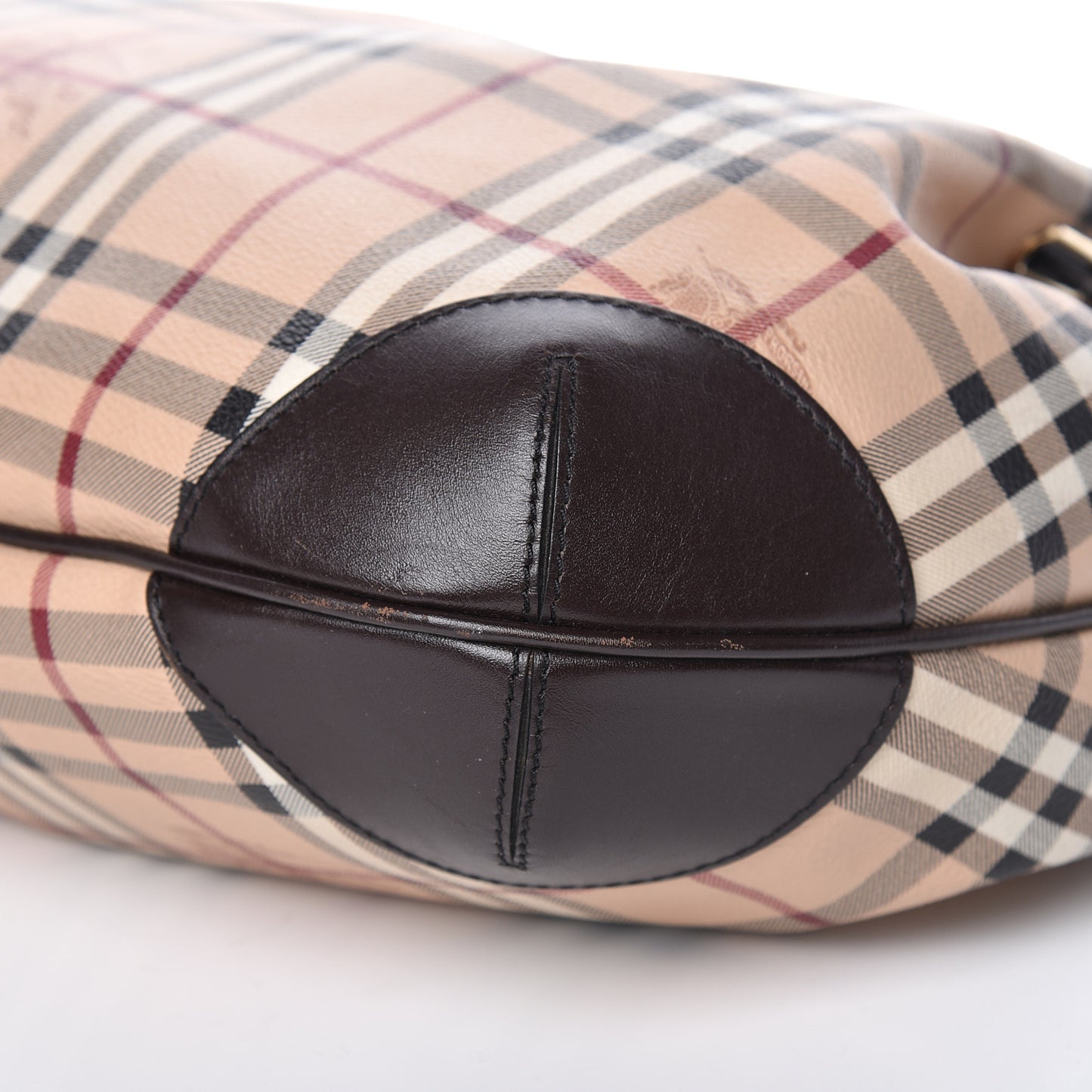 Haymarket Check Medium Willenmore Hobo Chocolate