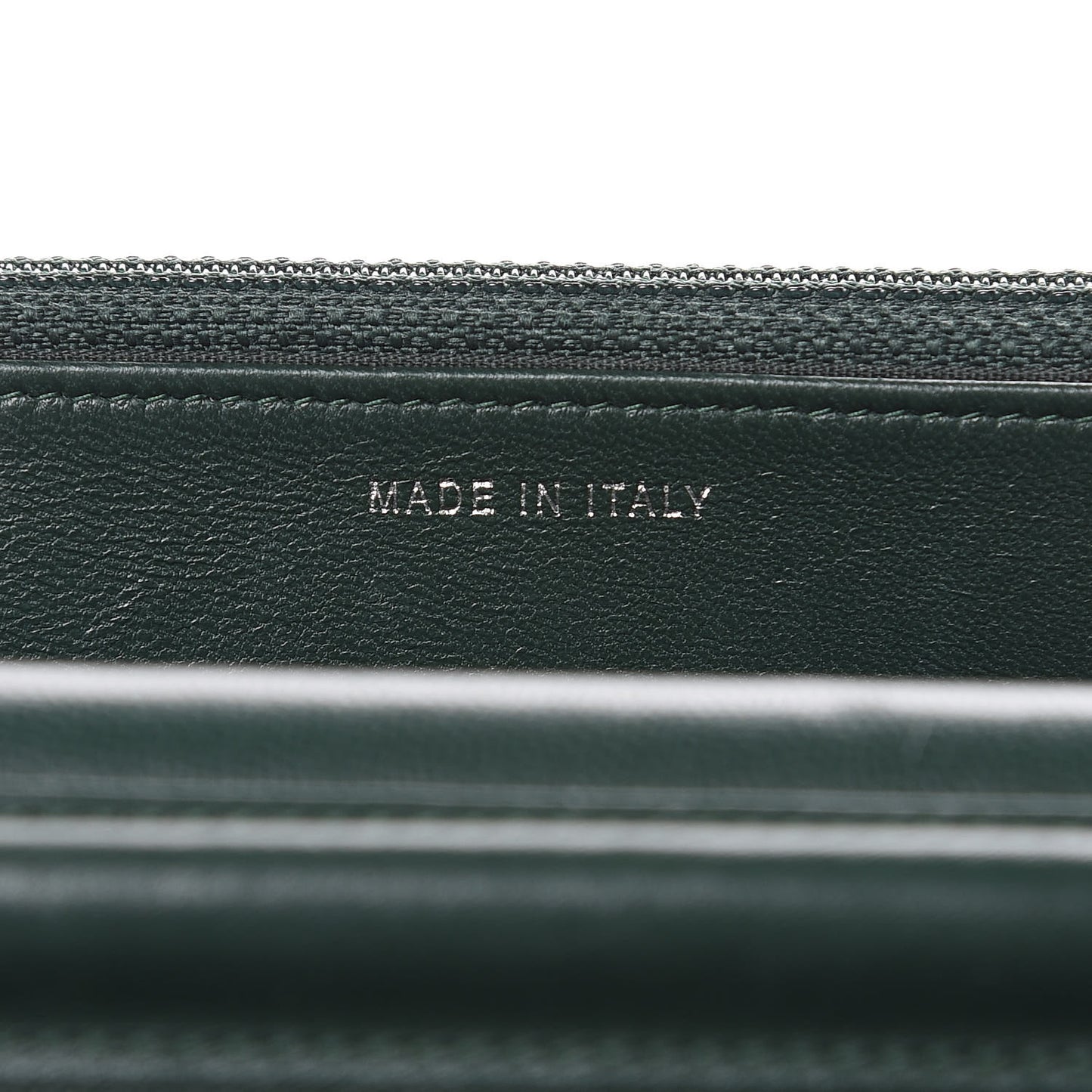 Lambskin Quilted Boy Wallet On Chain WOC Green