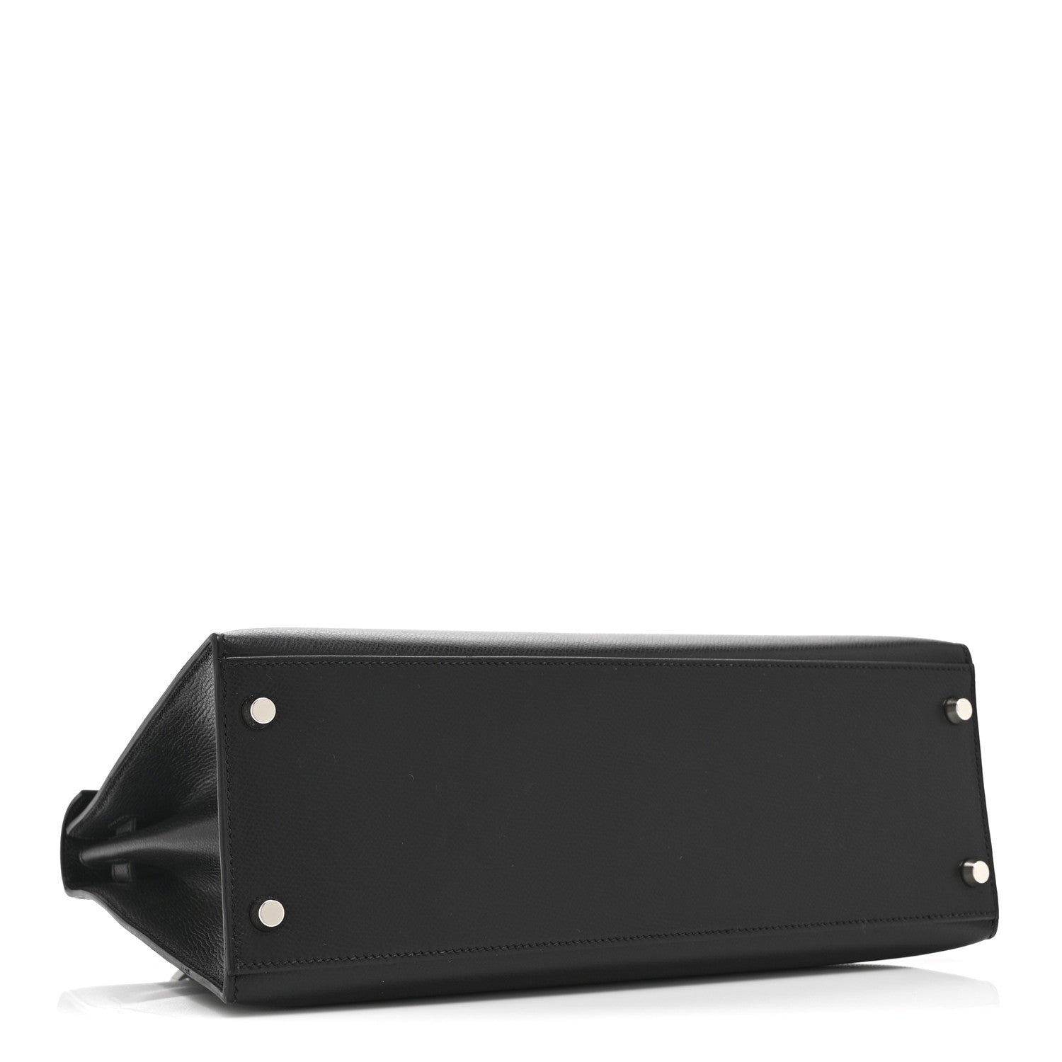 Hermes Courchevel Kelly Sellier 32 Black 4 of 10