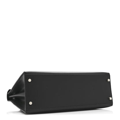 Hermes Courchevel Kelly Sellier 32 Black 4 of 10