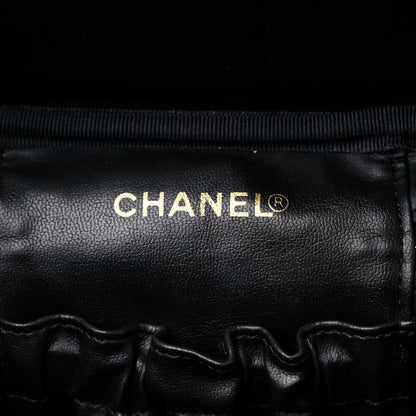 Chanel Caviar Vanity Cosmetic Case Black 6 of 12