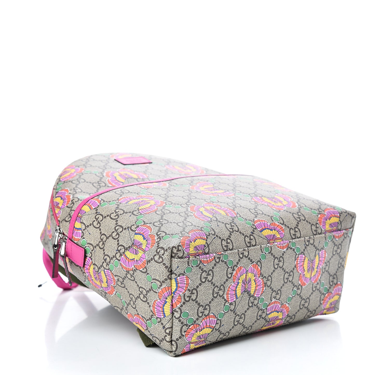 GG Supreme Monogram Childrens Butterfly Backpack