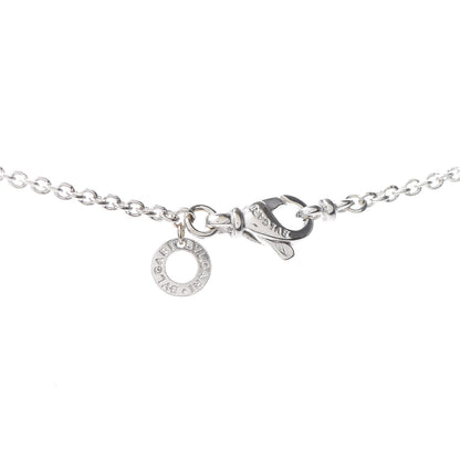 Bulgari 18K White Gold Black Enamel B.Zero1 Pendant Necklace 4 of 5