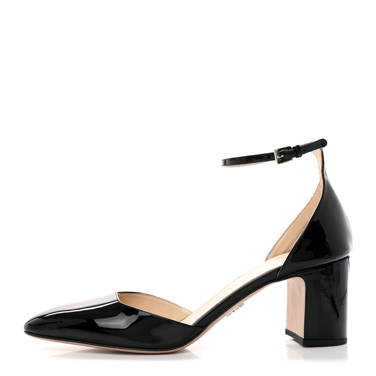 Prada Vernice Mary Jane 65mm Pumps 40 Black 1 of 8