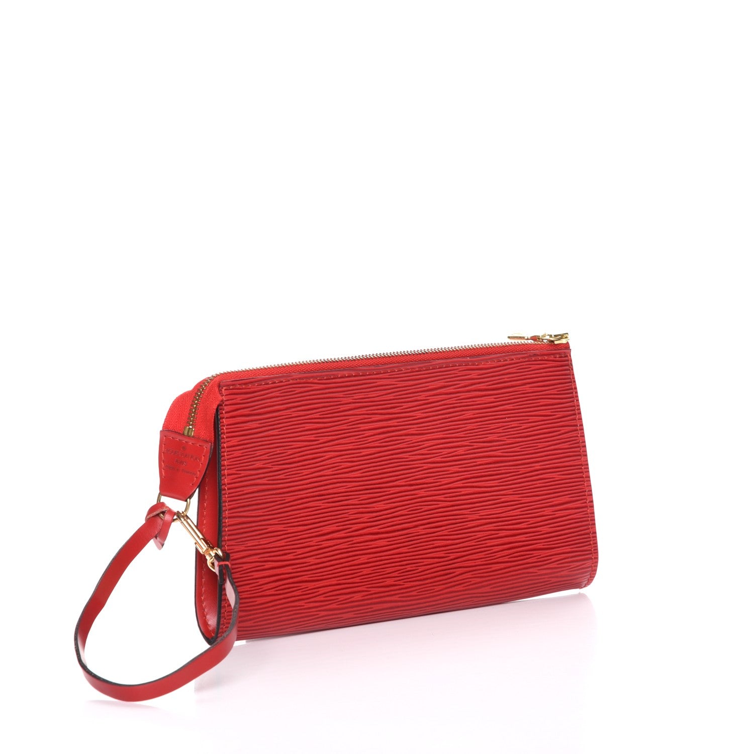 Louis Vuitton Epi Pochette Accessories 21 Castillan Red 3 of 8