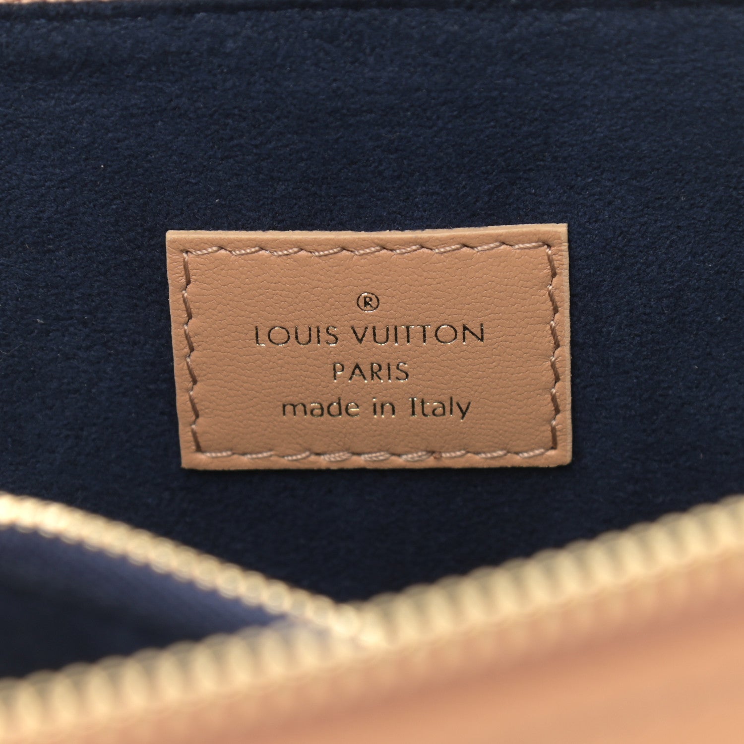 Louis Vuitton Lambskin Embossed Monogram Coussin PM Camel 8 of 8