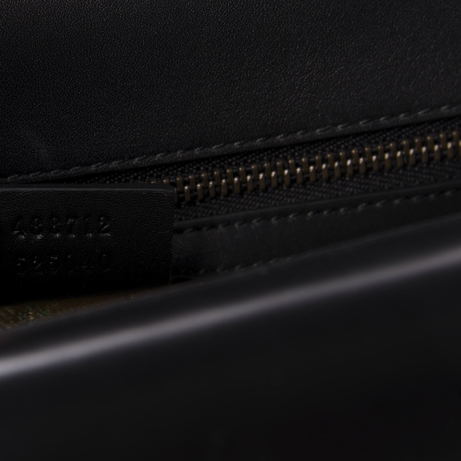 Gucci Smooth Calfskin Medium Ottilia Top Handle Bag Black 10 of 10