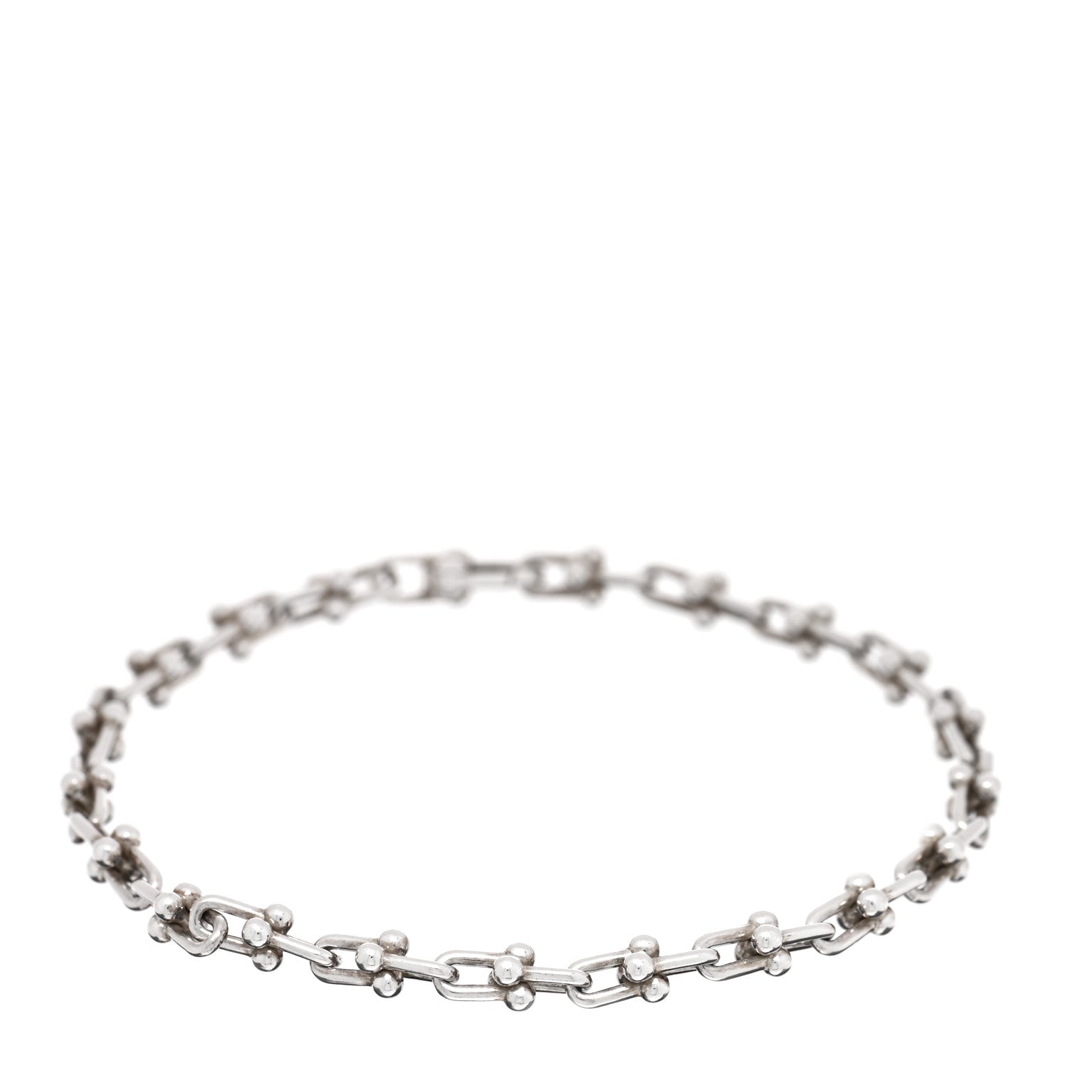 Tiffany Sterling Silver Micro HardWear Link Bracelet 1 of 4