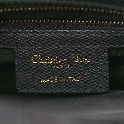 Christian Dior Calfskin Saddle Bag Black 6 of 15