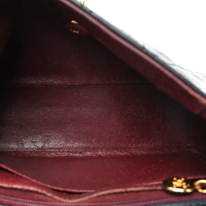 Chanel Lambskin Quilted Mini Square Flap Bag Black 5 of 19