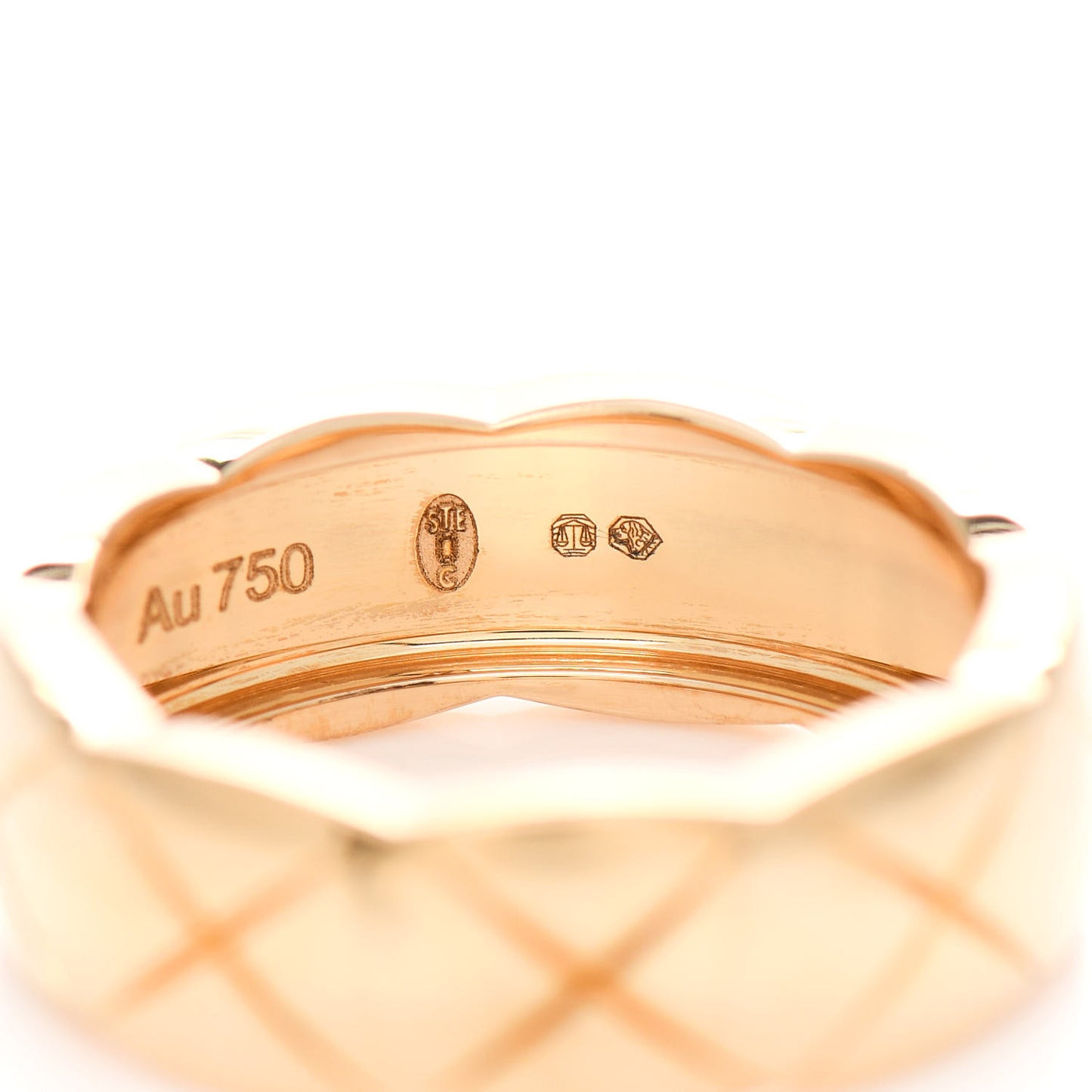 18K Yellow Gold Small Coco Crush Ring 51 5.75