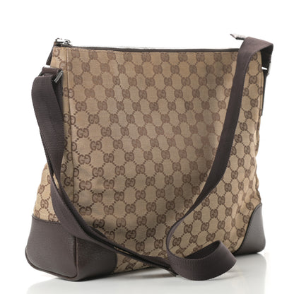 Gucci Monogram Messenger Bag Ebony 3 of 13
